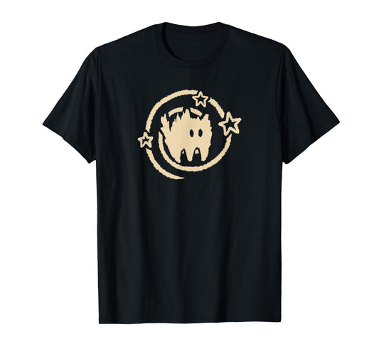 90s Y2K Scary Cat Tomcat Kitten is Scared under Starry Tail T-Shirt