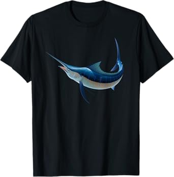 Beautiful Atlantic Blue Marlin Fish T-Shirt T-Shirt