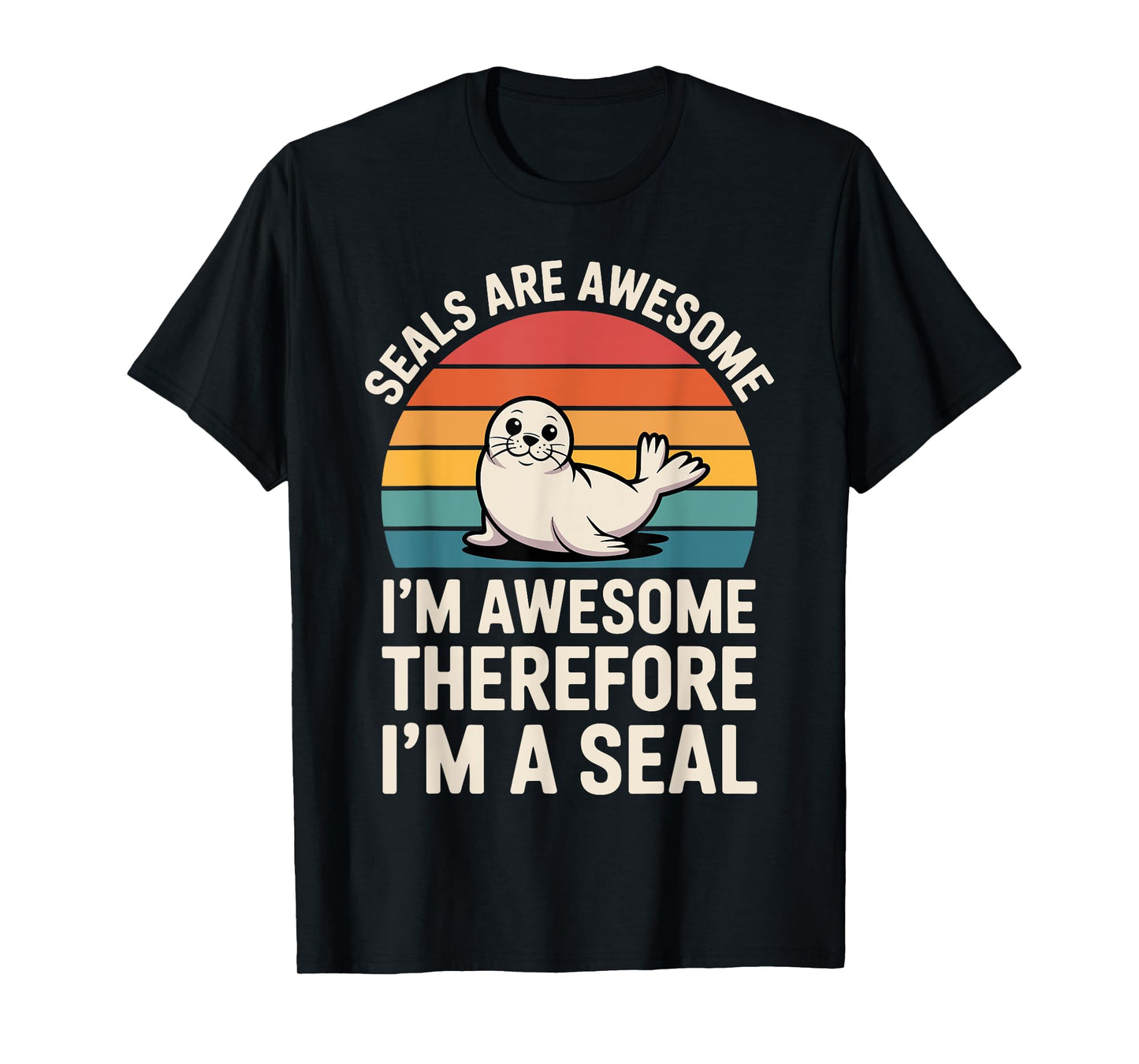 Funny Seal Costume for Men Women Kids Sea Lion Seal Lover T-Shirt