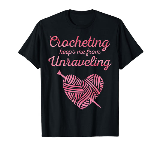 Cool Crochet Lover Design for Men Women Crocheting Crocheter T-Shirt