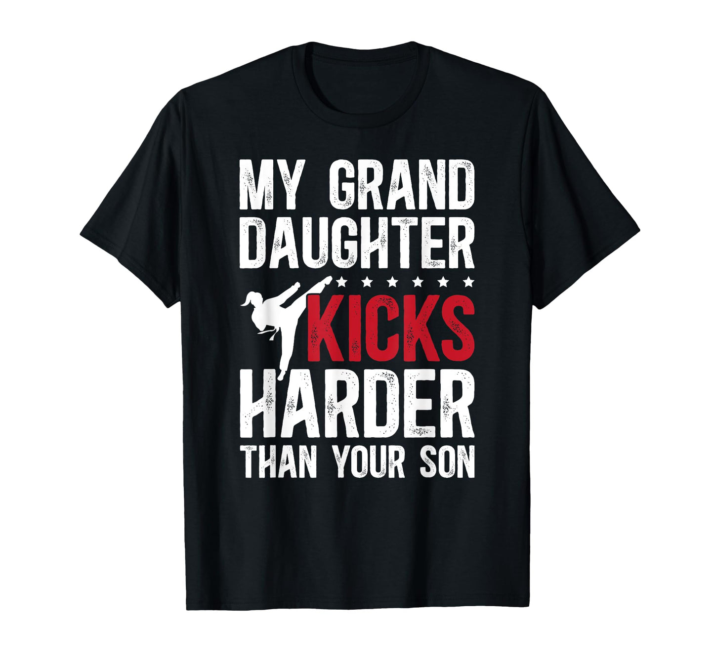 My Granddaughter Taekwondo Grandpa Taekwondo Grandfather T-Shirt