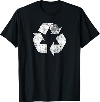Earth Day Shirt Recycle Logo Vintage Recycling T-Shirt Gift T-Shirt