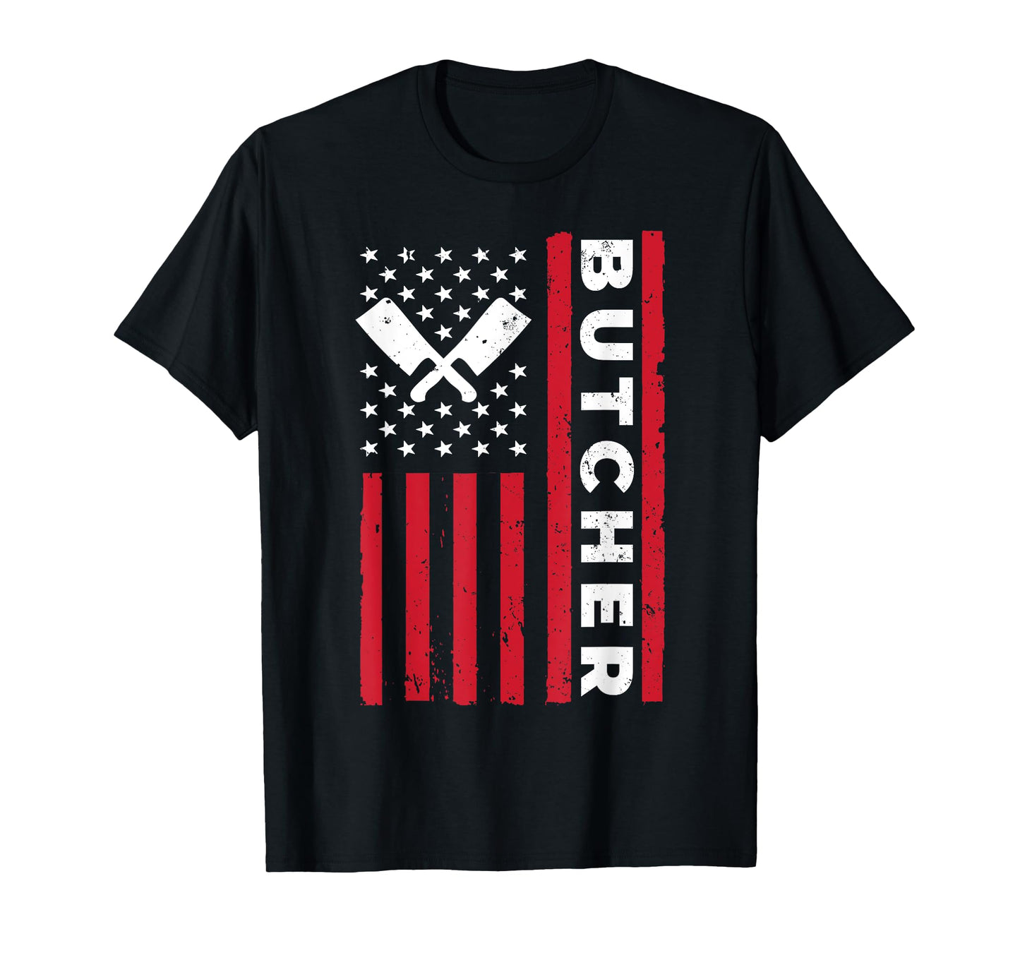 Cool Butcher Art For Men Women Butchery Meat Cutting Butcher T-Shirt