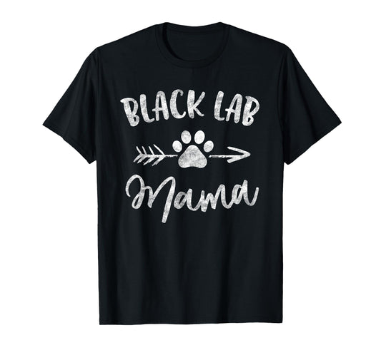 Black Lab Mama Labrador Retriever Lover Gifts Dog Mom Mother T-Shirt for Men Women Girls Kids