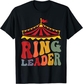 Circus ringleader Carnival Crew Party themed kids boys girls T-Shirt