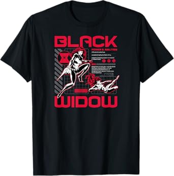 Black Widow - Dark Digital T-Shirt