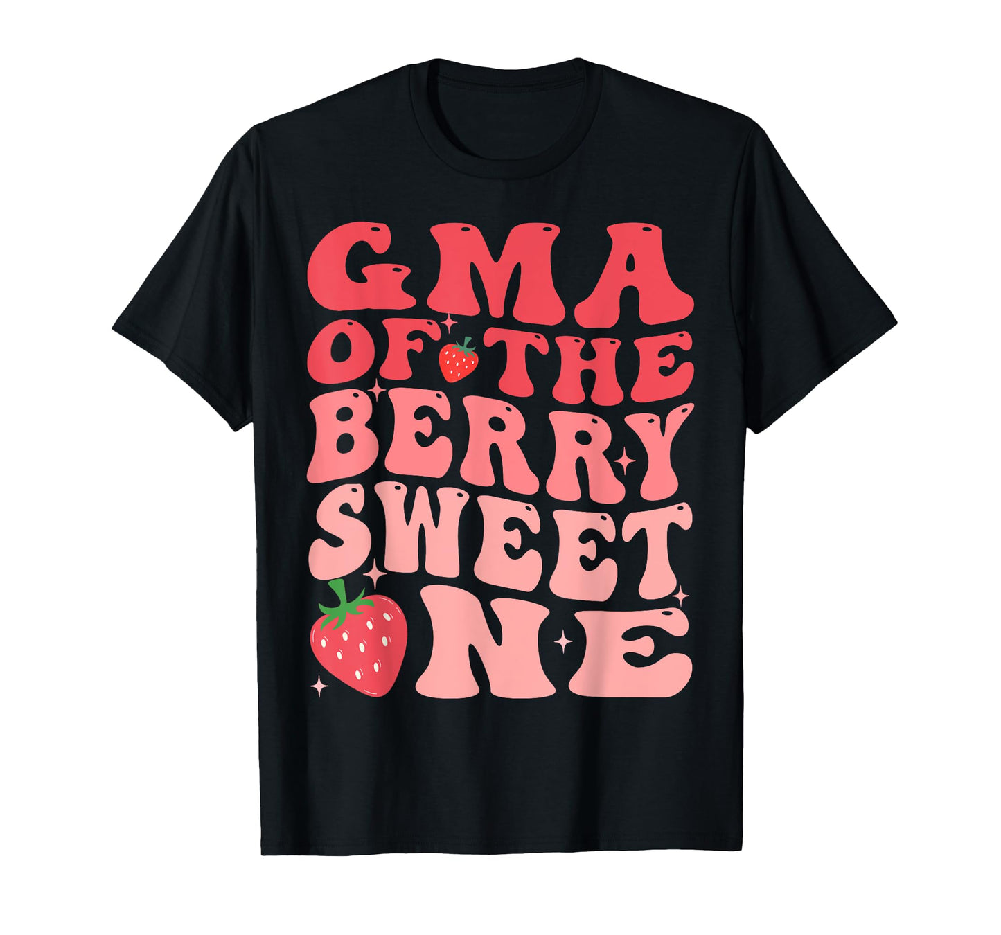 Gma Of The Berry Sweet One 1st Birthday Strawberry T-Shirt