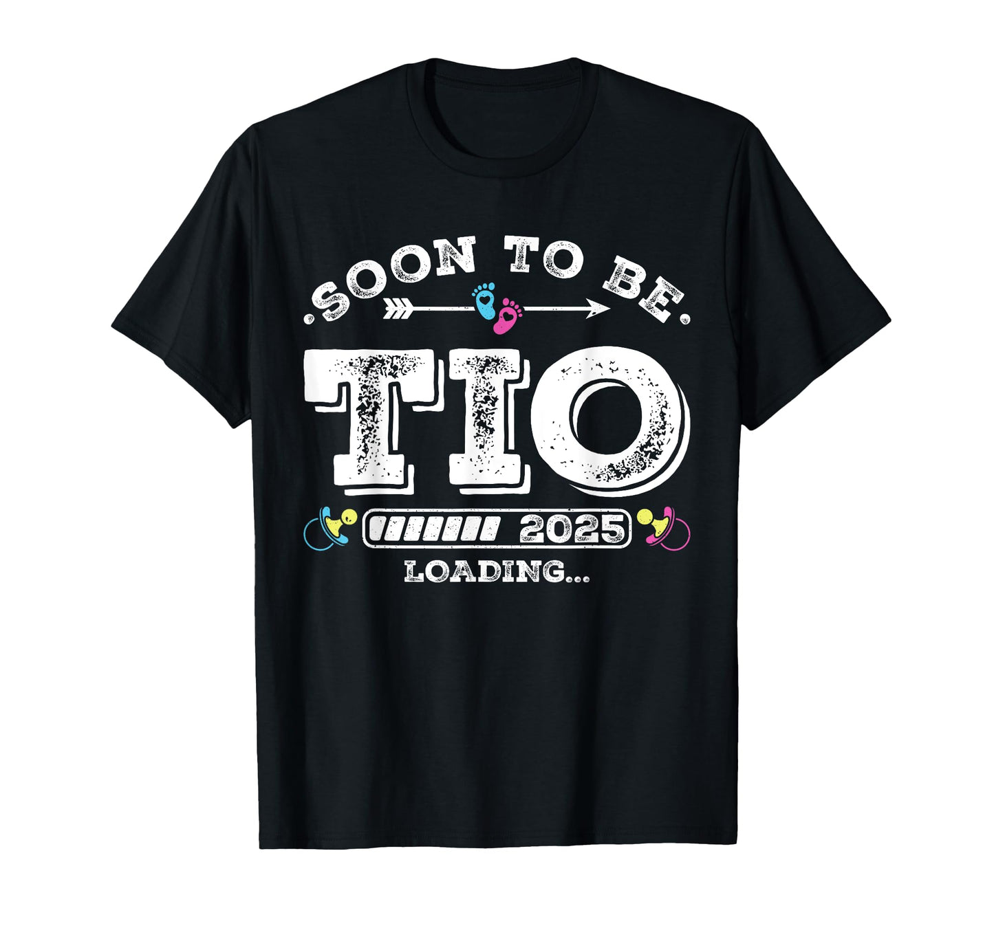 Soon to Be Tio 2025 Loading for Pregnancy Announcement T-Shirt