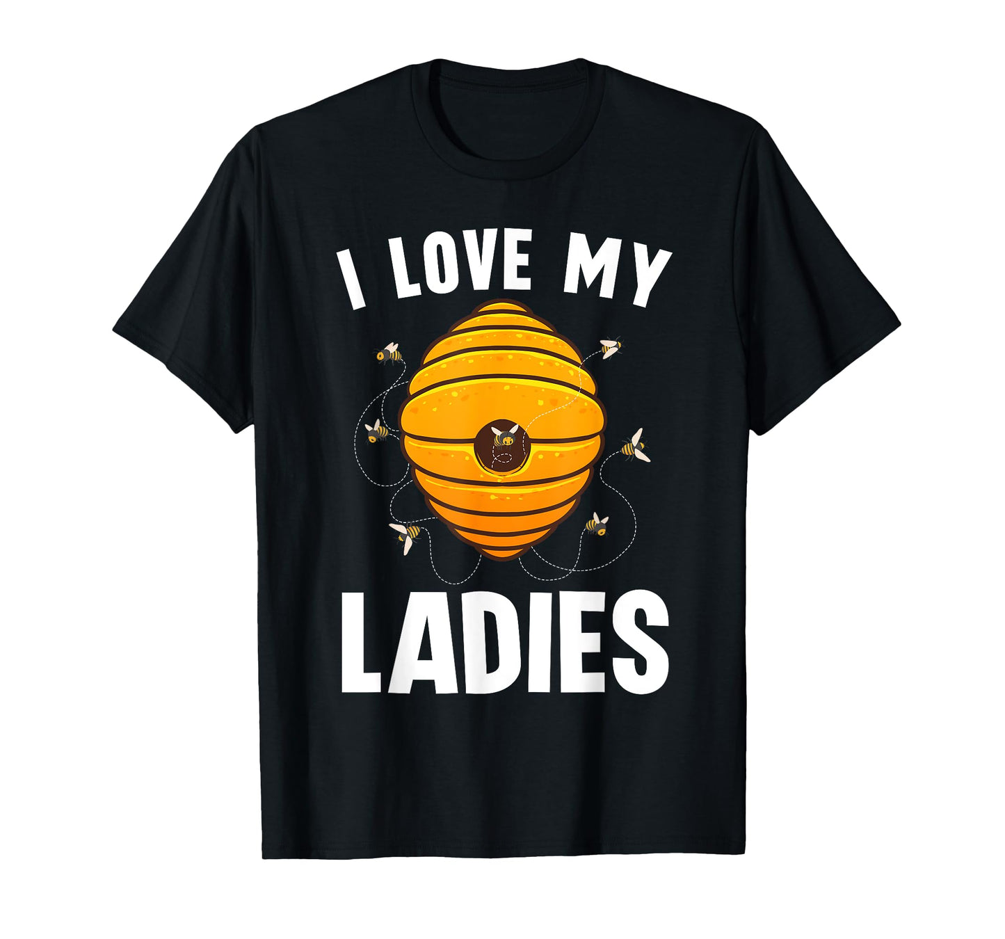 Beekeeper Art For Men Women Honey Bee Honeycomb Beekeeper T-Shirt