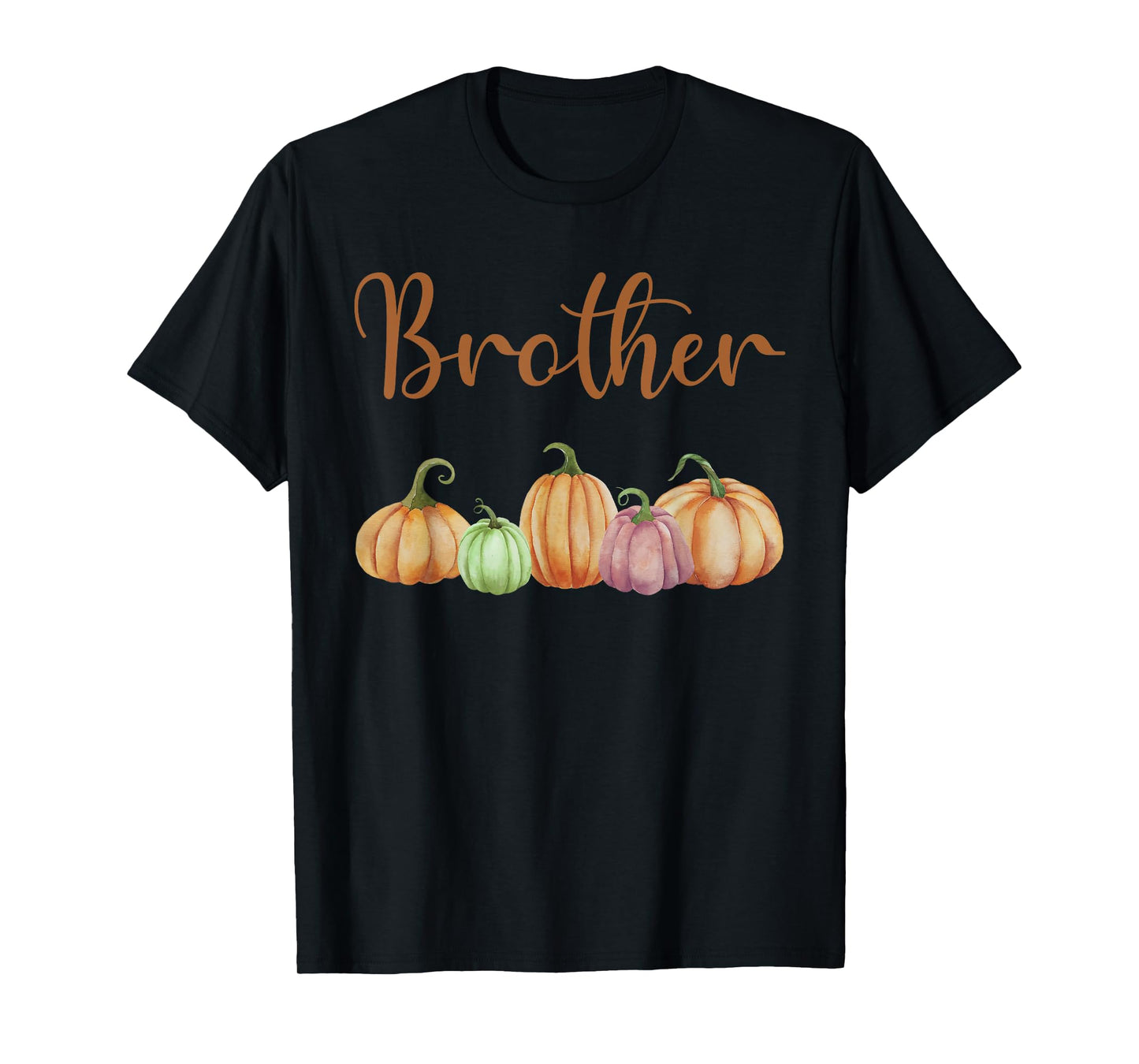 Brother of Little Pumpkin First Birthday Autumn Pumpkin T-Shirt