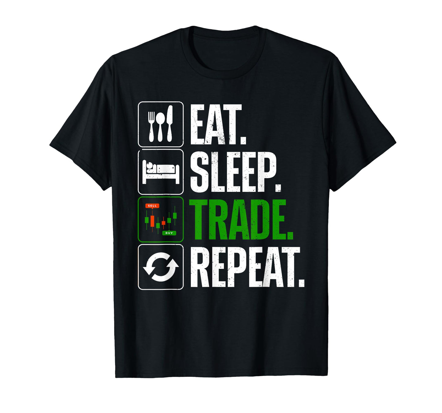 Best Stock Market Art For Men Women Stock Trader Day Trading T-Shirt