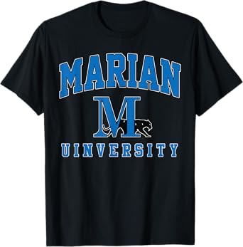 Marian athletics University Arch Retro Vintage Men Women T-Shirt