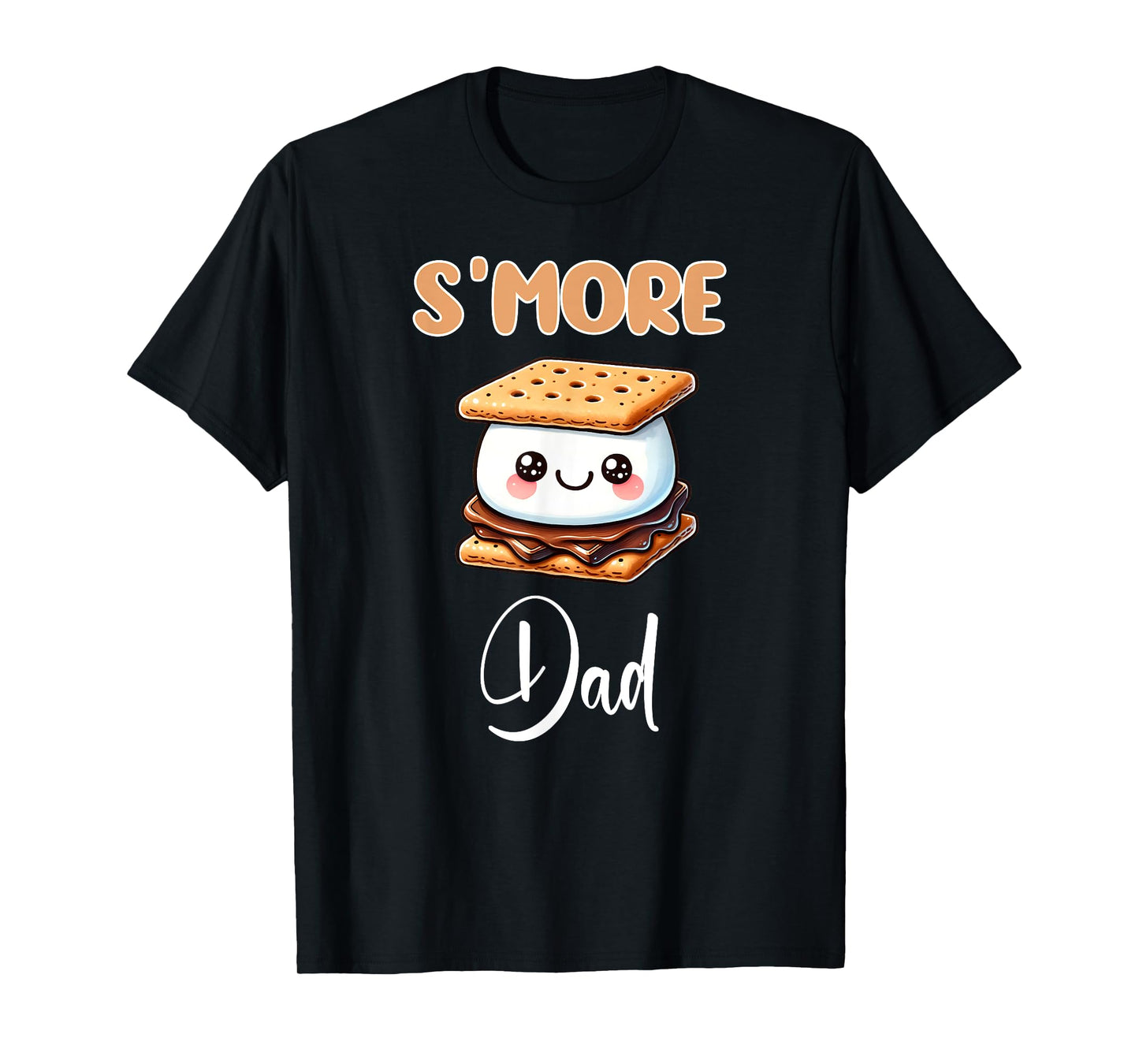 S'more Shirt Funny S'mores Dad S'mores Father Smores Lover T-Shirt