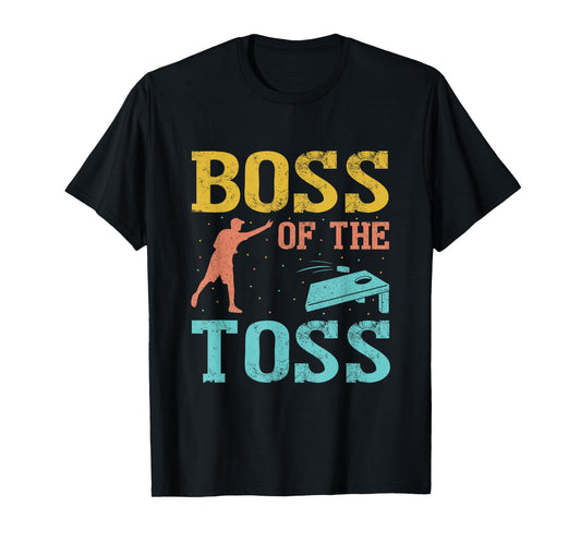 Cool Cornhole For Men Women Cornhole Champion Cornhole Lover T-Shirt