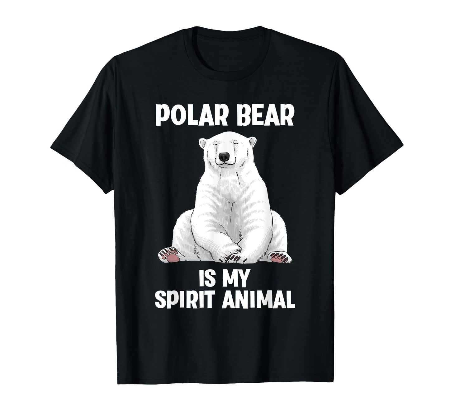 Cool Polar Bear Art For Men Women Kids Polar Bear Lover T-Shirt