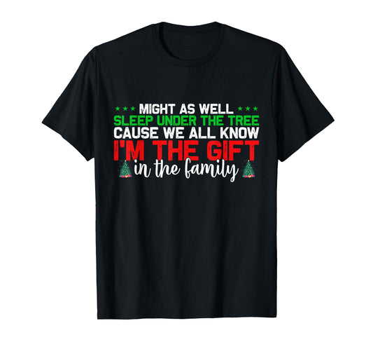Christmas Humor Men Women Favorite Person Funny Christmas T-Shirt