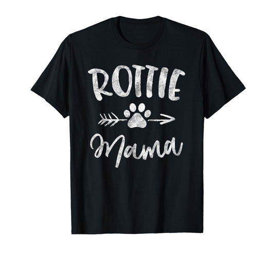 Rottie Mama Gifts Rottweiler Lover Owner Gifts Dog Mom T-Shirt for Men Women Girls Kids