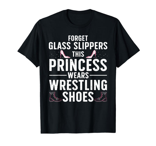Cool Wrestling For Women Girls Kids Wrestler Princess Sports T-Shirt