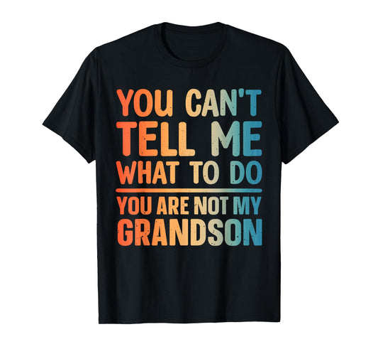 Grandpa Art For Grandfather Papa Papi From Grandkids Grandpa T-Shirt