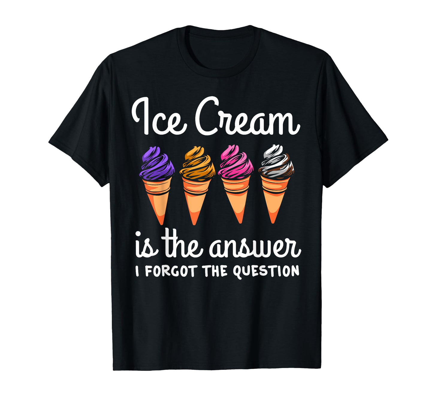 Cool Ice Cream Costume for Men Women Dessert Ice Cream Lover T-Shirt