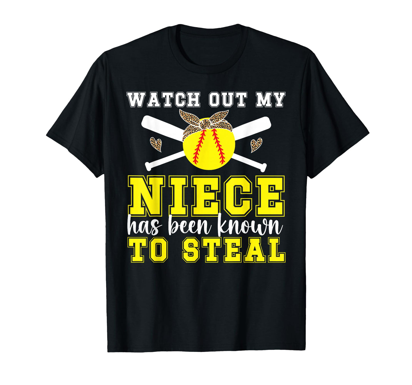Softball Aunt Funny Aunt Of A Softball Player Aunt T-Shirt