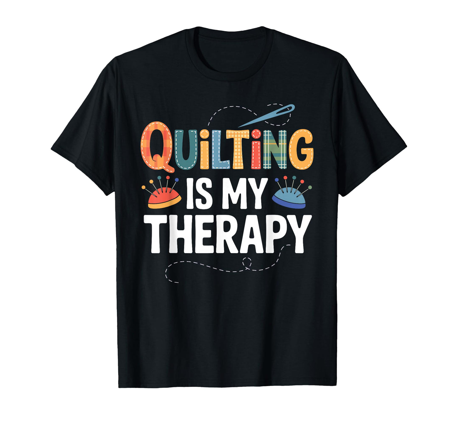 Cool Quilting Art for Men Women Sewing Quilt Lover Quilter T-Shirt