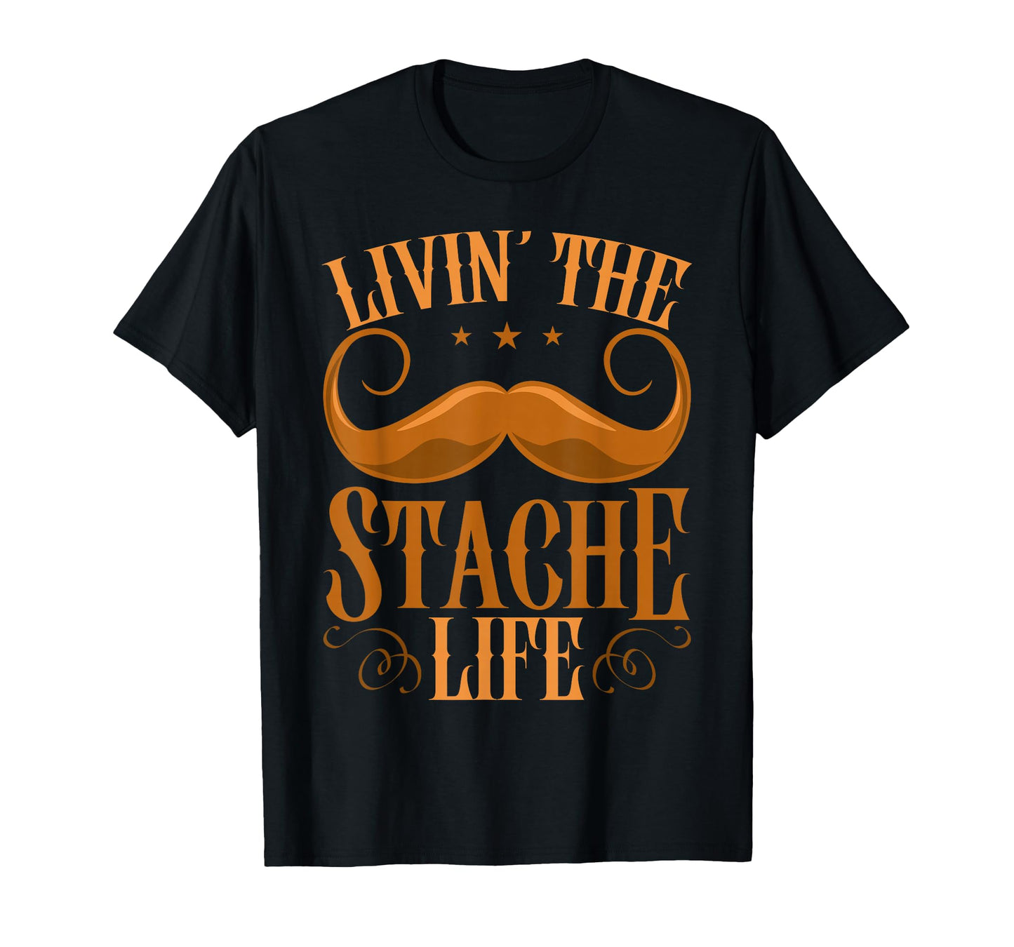 Mustache Stache Beard T-Shirt