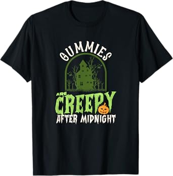 Gummies Are Creepy After Midnight Funny Halloween T-Shirt