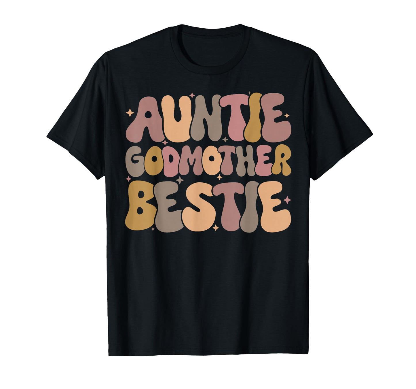 Auntie Godmother Bestie T-Shirt
