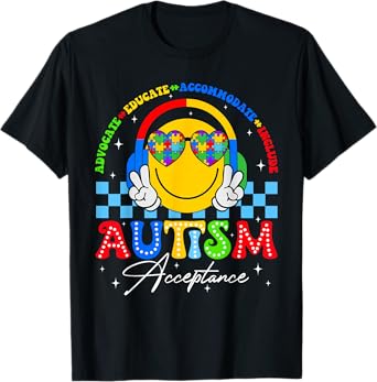 Autism Awareness Acceptance Special Education Teacher Kids T-Shirt