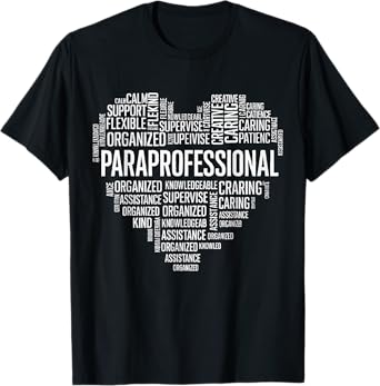 Paraprofessional Heart T-Shirt