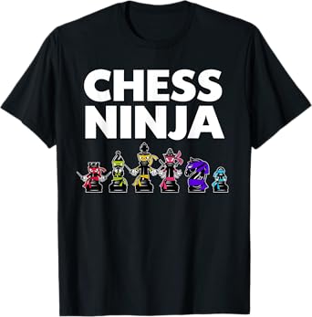 Cool Chess Art For Kids Boys Men Chess Player Chess Lovers T-Shirt