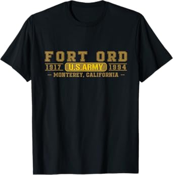 Fort Ord Army In California Vintage T-Shirt