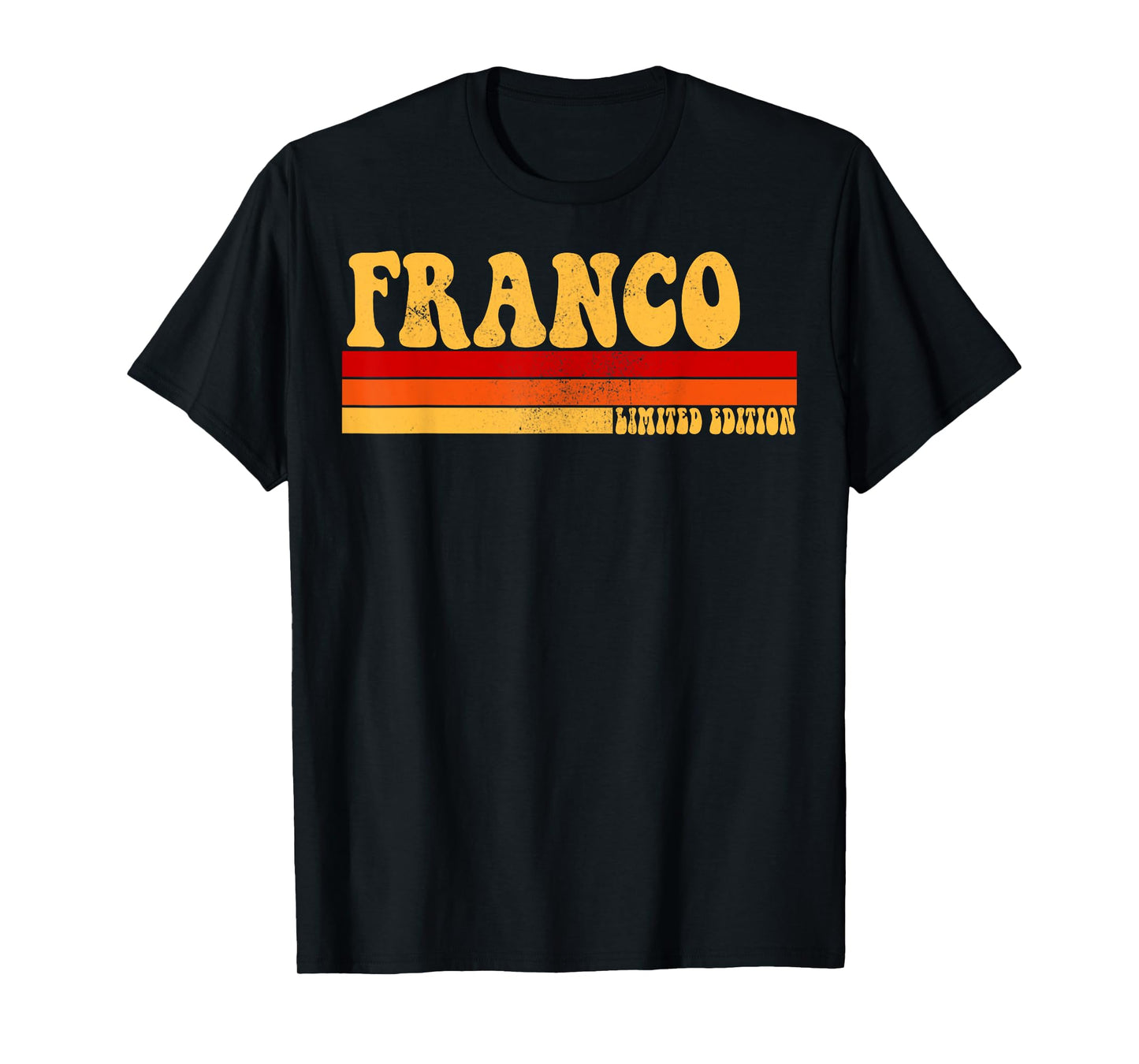 FRANCO Name Personalized Idea Men Retro Vintage FRANCO T-Shirt