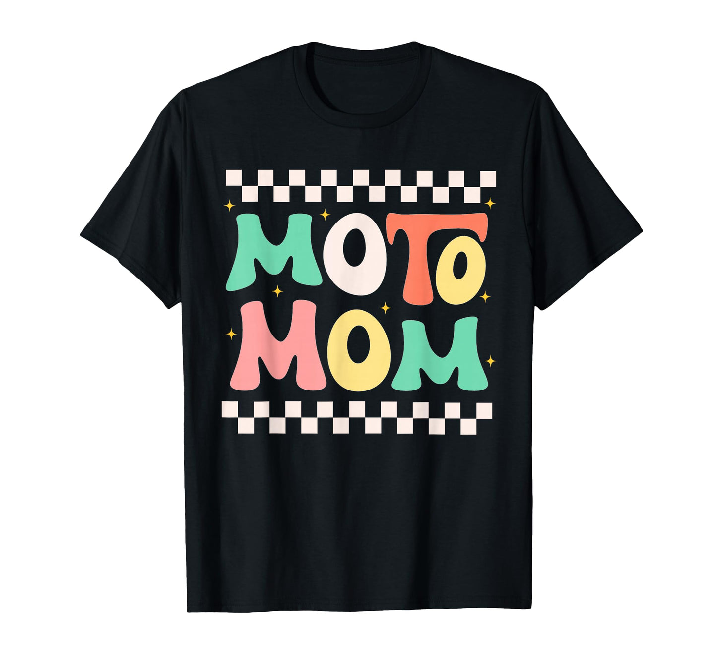 Moto Mom Shirts For Women Dirt Bike Motocross Racing T-Shirt