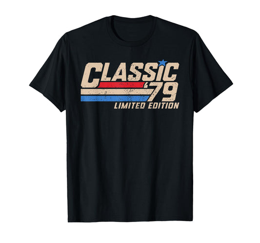 46 Years Old 1979 Classic '79 Men 46th Birthday Decorations T-Shirt