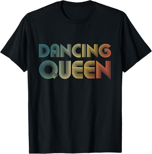 Disco Queen Funky Vintage 70s 80s For Dance Parties T-Shirt