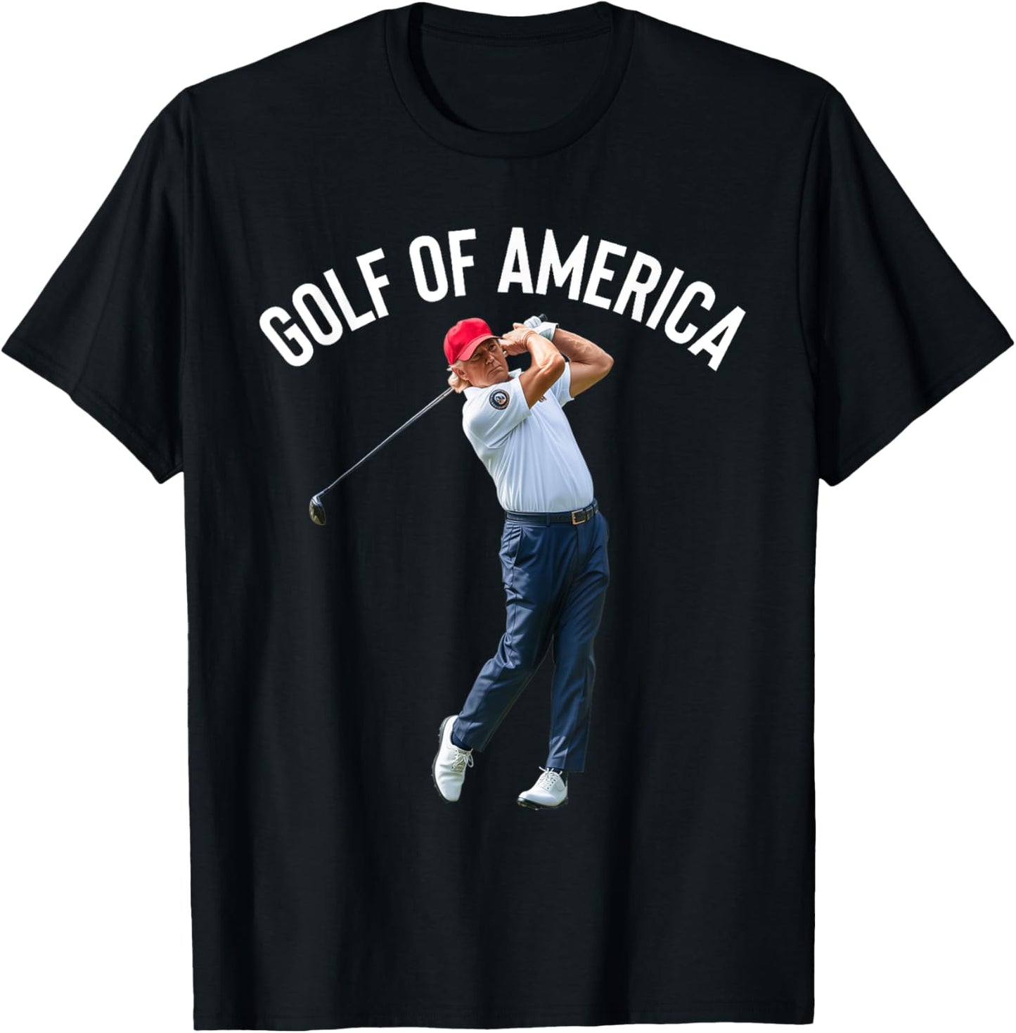 Funny Golf Of America Donald Trump T-Shirt