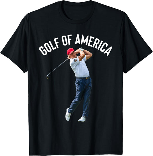 Funny Golf Of America Donald Trump T-Shirt