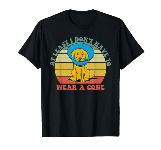 At Least I Don't Have To Wear A Cone T-Shirt