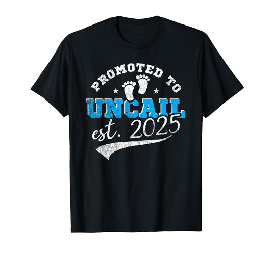 Promoted To Uncail 2025 New Irish Uncle Vintage T-Shirt