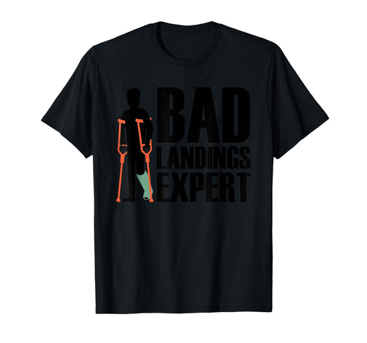 Cool Broken Leg Art For Men Women Foot Ankle Knee Broken Leg T-Shirt