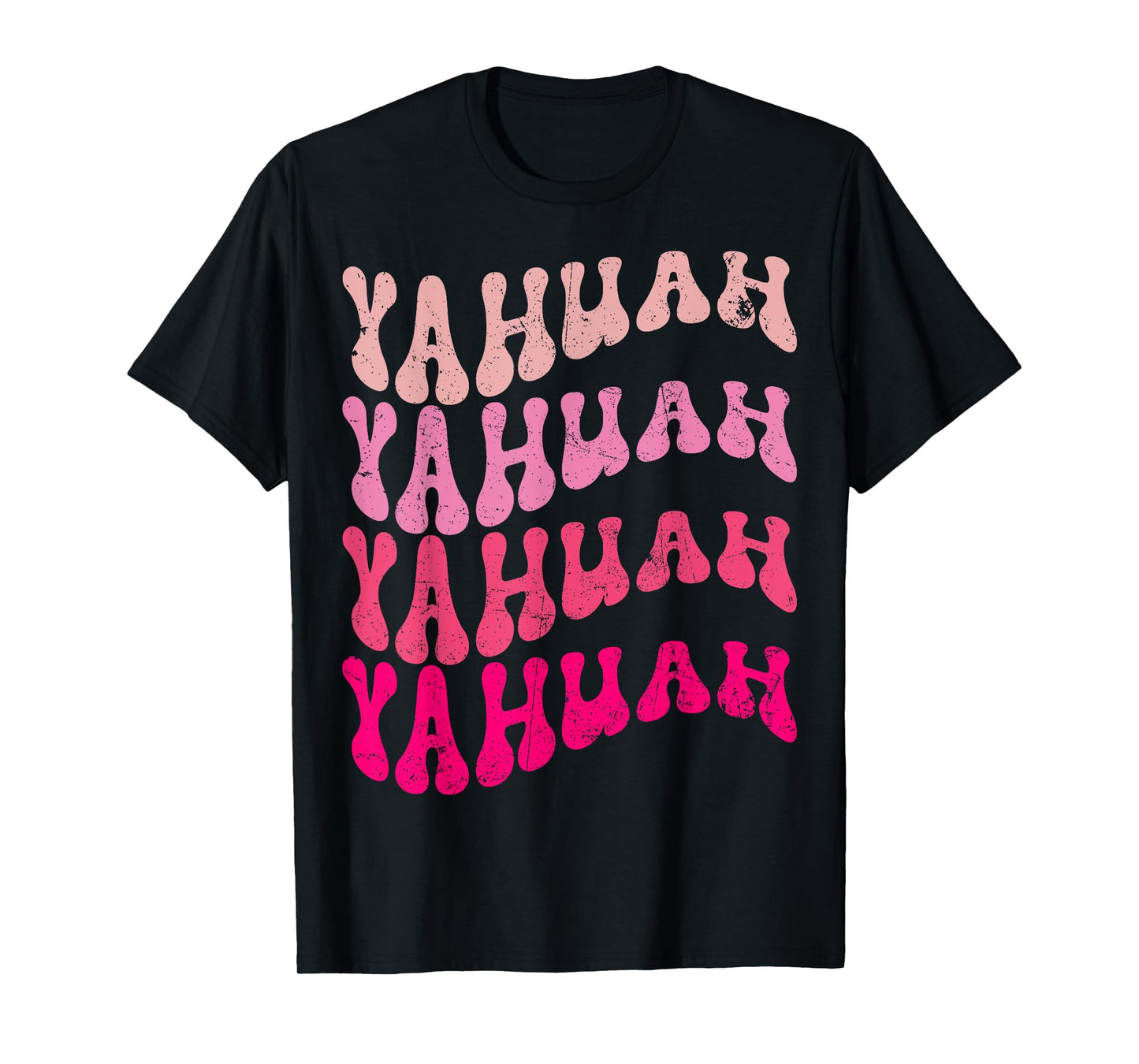 Yahuah Family Name I Love Yahuah Personalized Vintage T-Shirt