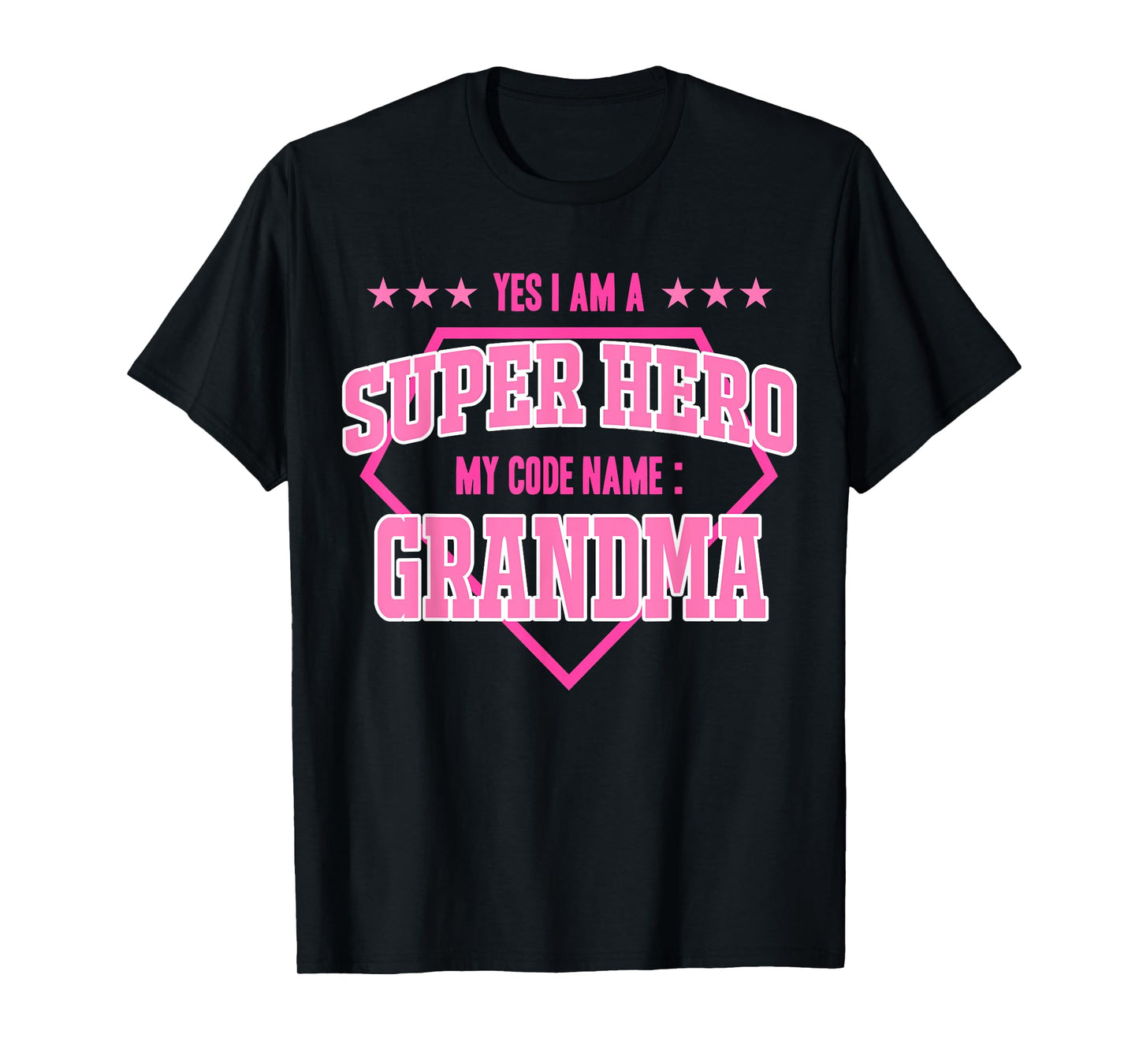 Yes I'm A Superhero Codename Grandma Grandma Mother's Day T-Shirt