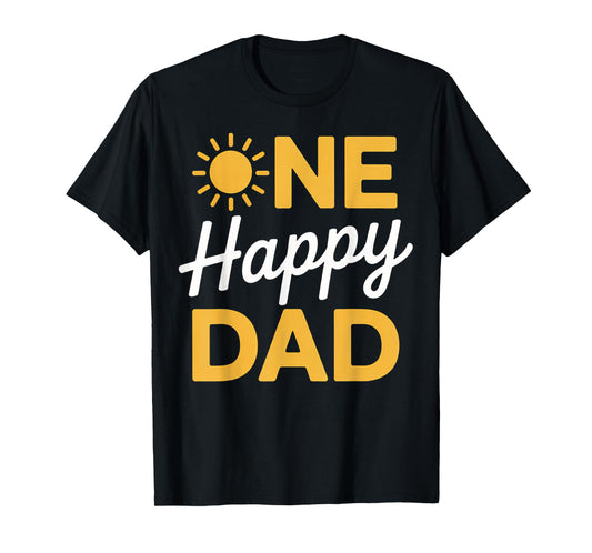 One Happy Dad of The Birthday First Trip Around the Sun T-Shirt