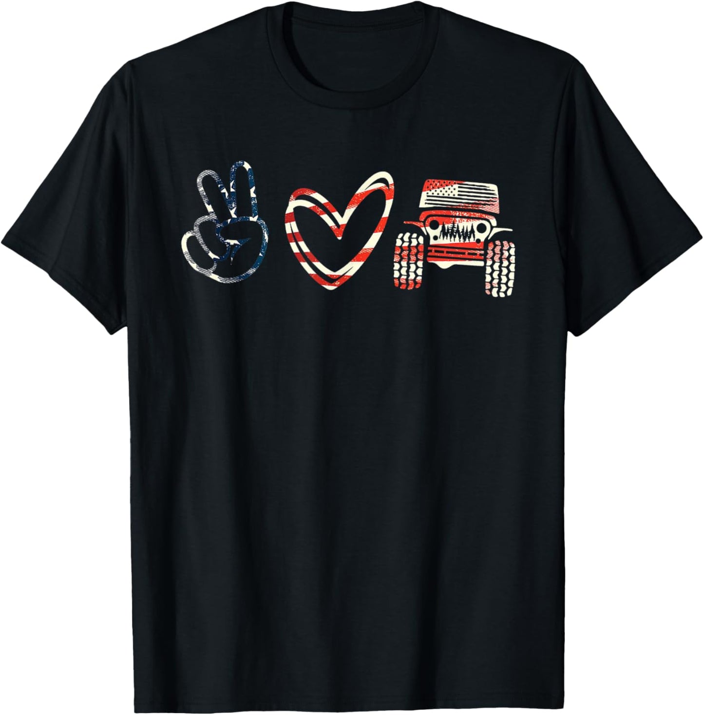 Support Peace Love Peace Love offroad T-Shirt