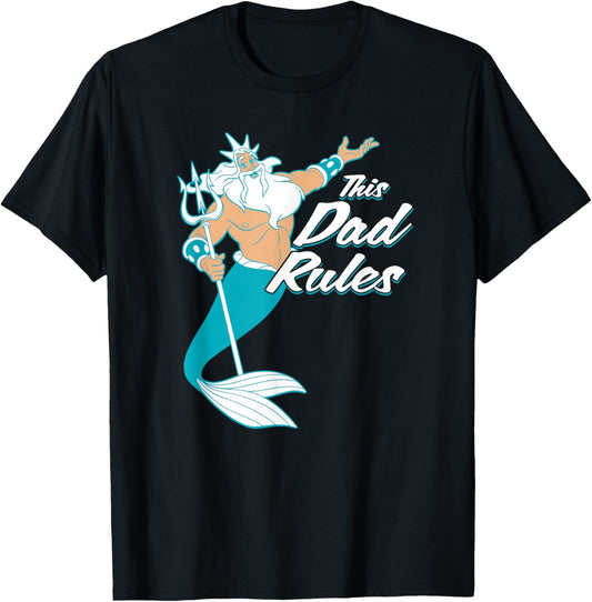 Disney The Little Mermaid King Triton Dad Men's T-Shirt