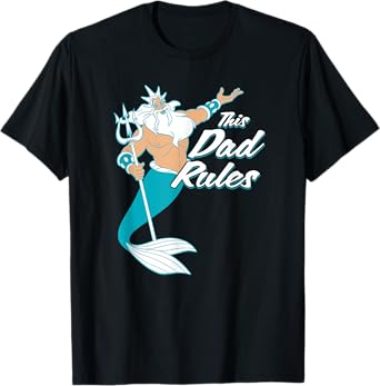 Disney The Little Mermaid King Triton Dad Men's T-Shirt