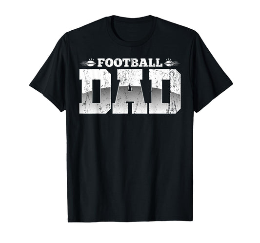 Fathers Day American Football Player Football Dad Football T-Shirt