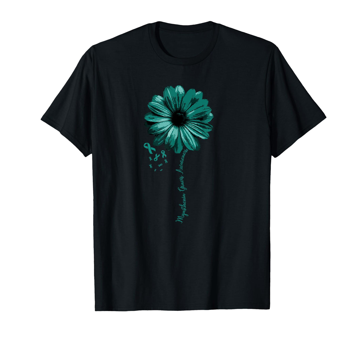 Myasthenia Gravis Awareness Shirt Warrior Pretty T-Shirt